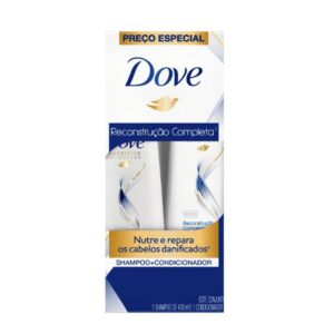 Kit Shampoo 400Ml + Condicionador 200Ml Dove Reconstrução Completa